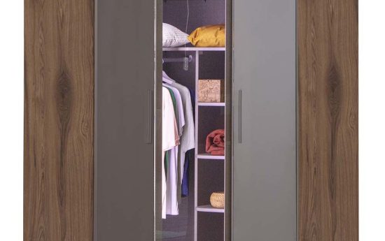 Puzzle Atlas 3 Kapılı Köşe Dolap 803