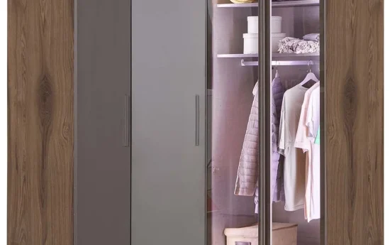 Puzzle Atlas 4 Kapılı Köşe Dolap 833