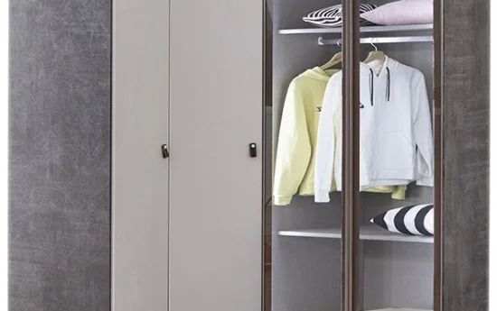 Puzzle Aura 4 Kapılı Köşe Dolap 833