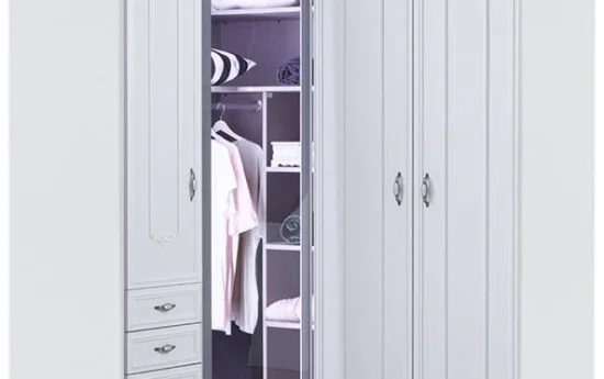 Puzzle Helen 4 Kapılı Köşe Dolap 833