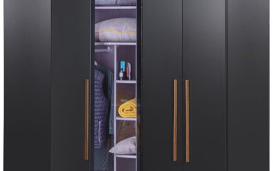 Puzzle Loft 4 Kapılı Köşe Dolap 832