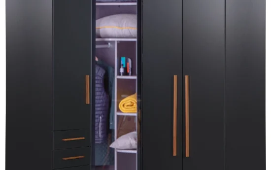 Puzzle Loft 4 Kapılı Köşe Dolap 842